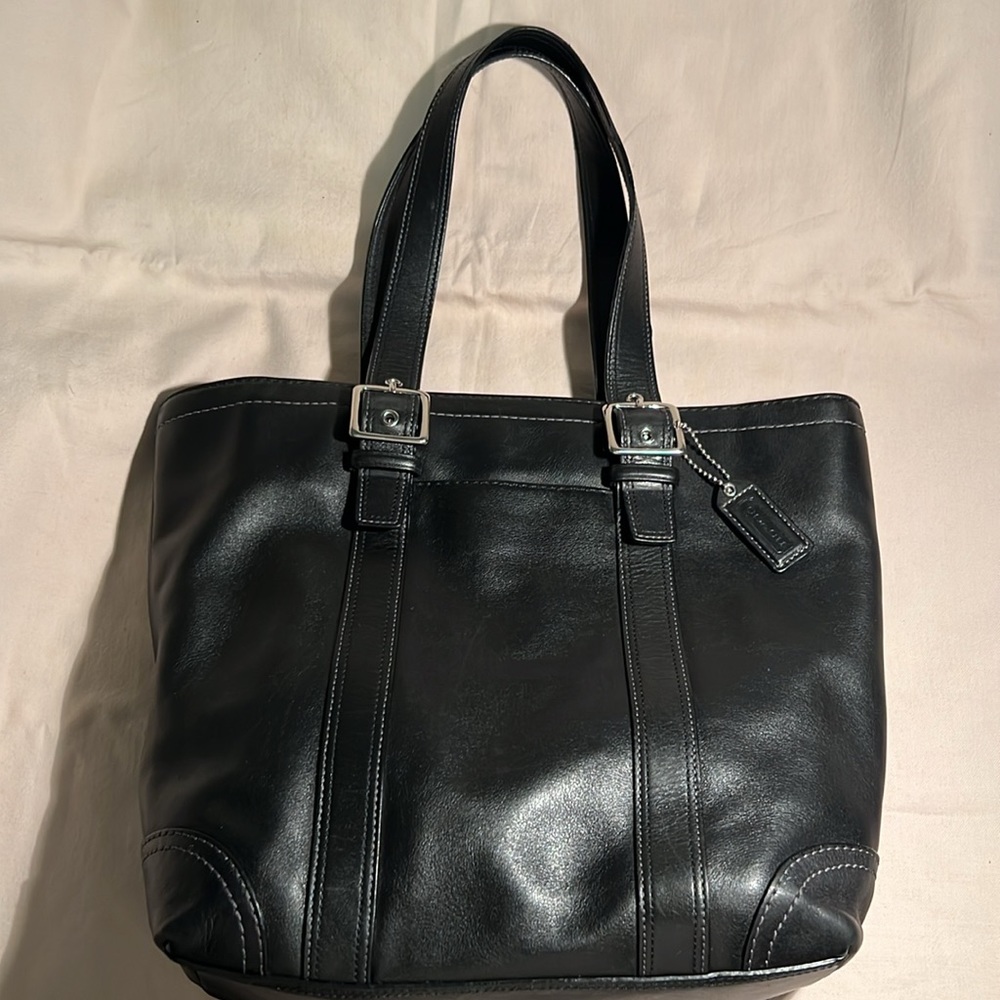Coach Hampton Leather tote F10194